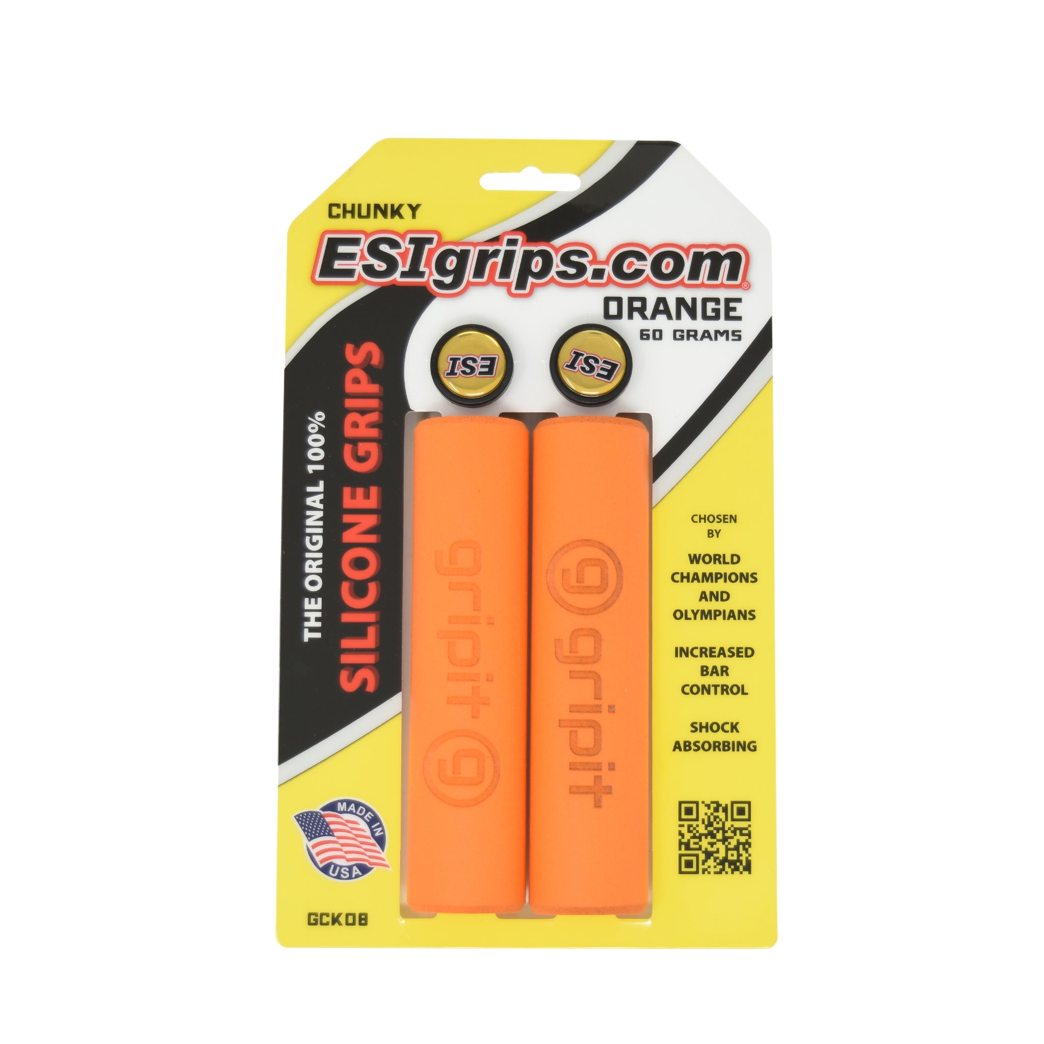 ESI x Gripit Grips (Orange Chunky) – Gripit Sports